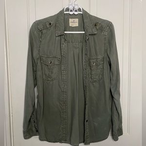 American Eagle, army green, XS
